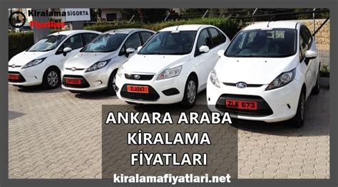 Ankara araba fiyatları